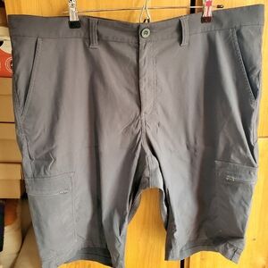 MEC Men's Blue Grey Hiking Cargo Shorts Size 42